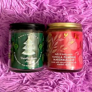 Bath and Body Works Candle Duo